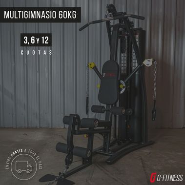 Multigimnasio BK-177 (60Kg) + ENVIO GRATIS A TODO EL PAIS