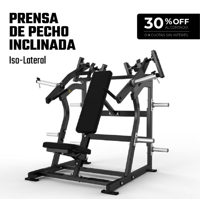 Prensa de Pecho Inclinada - Iso Lateral