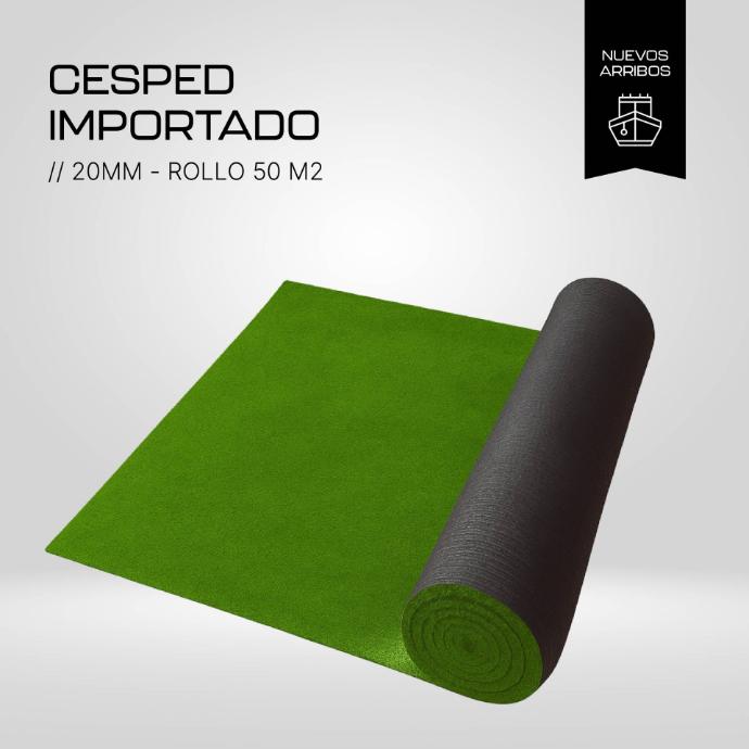 ¡Llegó! Conocé la nueva Cesped Importado 20mm ROLLO 50M2