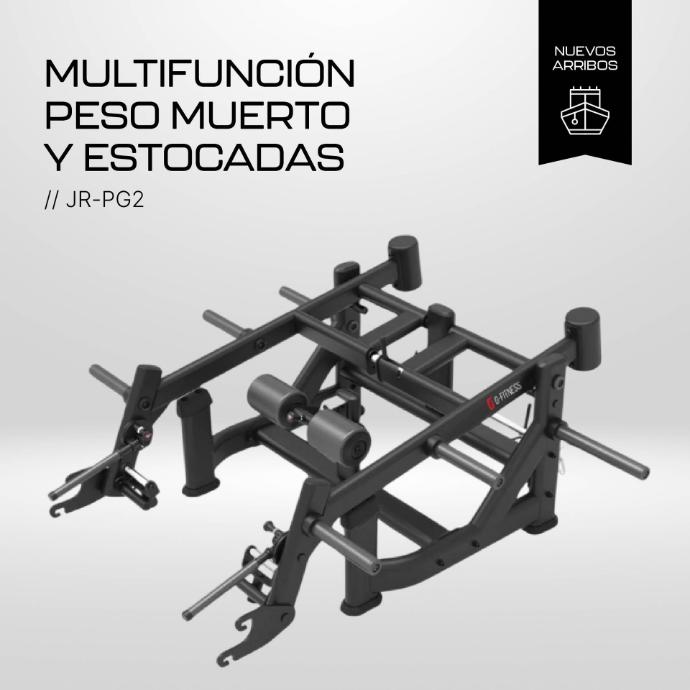 ¡Llegó! Conocé la nueva Máquina Multifuncion Peso Muerto y Estocadas