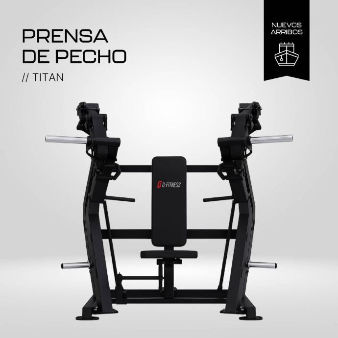 ¡Llegó! Conocé la nueva Máquina Prensa de Pecho - Titan