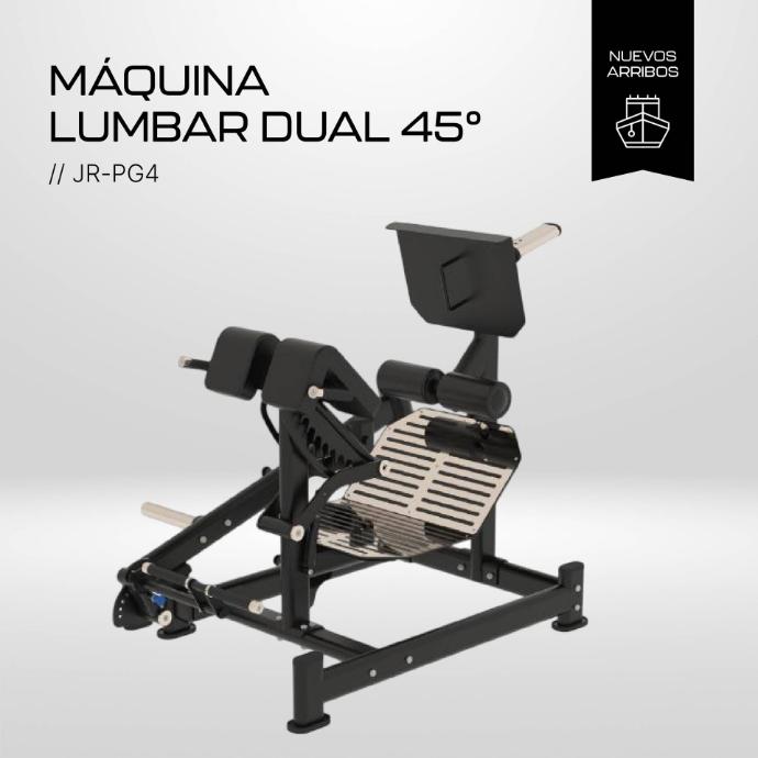 ¡Llegó! Conocé la nueva Maquina Lumbar Dual 45°