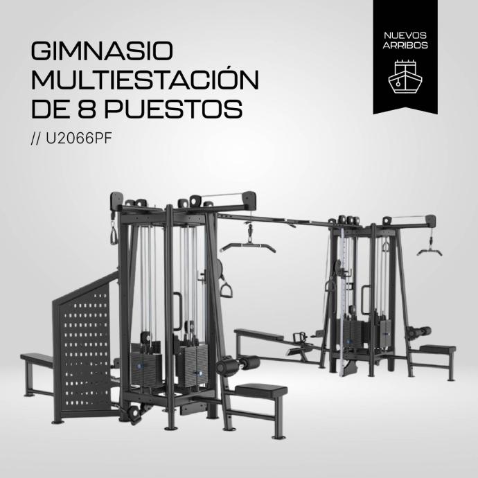 ¡Llegó! Conocé la nueva Gimnasio Multiestación de 8 Puestos