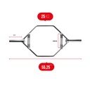 Barra hexagonal (CROMADA)