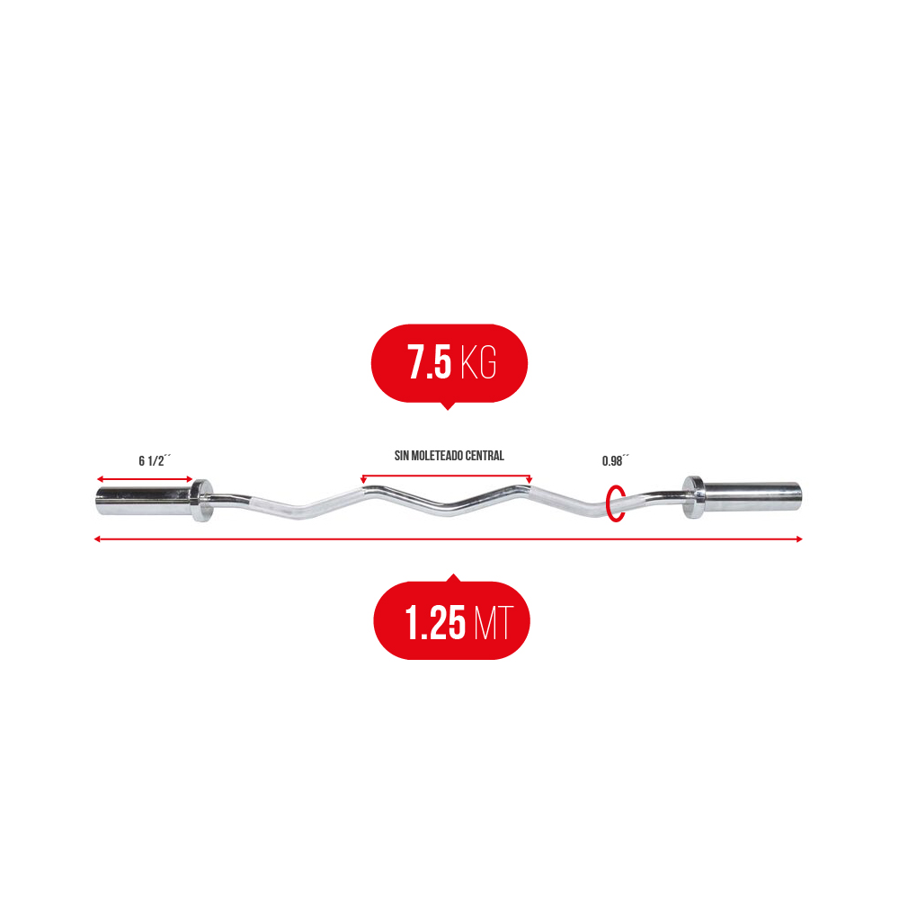 Barra Olimpica CURL