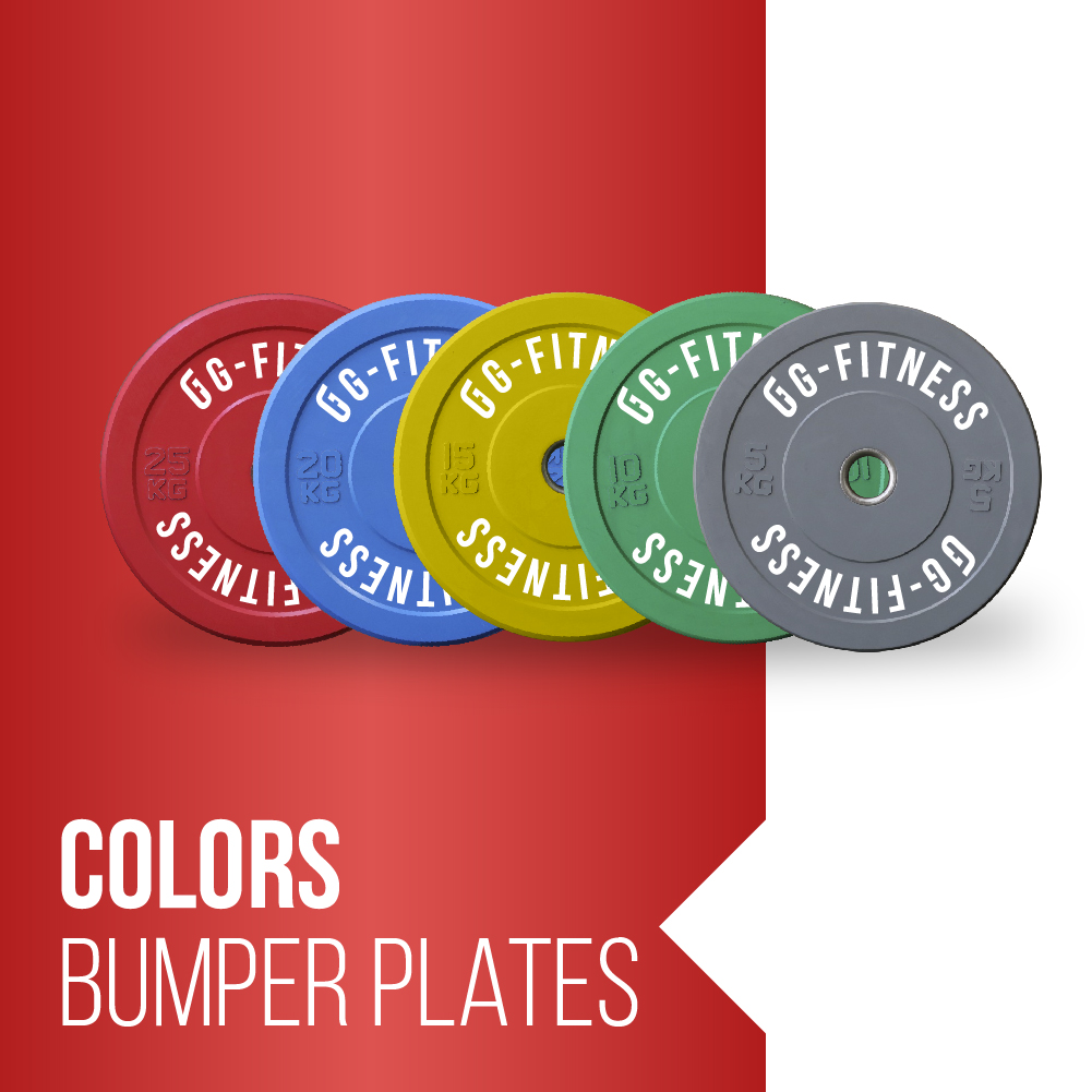 Discos Bumper Color 20kg (por unidad)