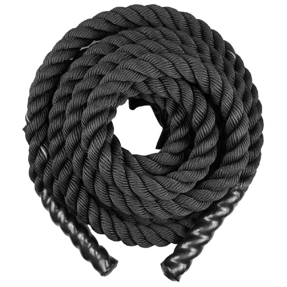 Black Braided Battle Rope