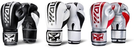 Boxing Gloves Blanco/Negro 12oz (Por par)