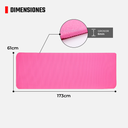 Colchoneta Mat Yoga Pilates Fitness Enrollable 6mm