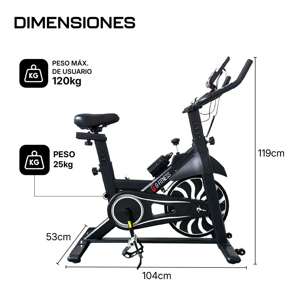 Bicicleta Fija Residencial - TJ1720