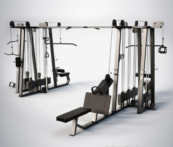 Gimnasio Multiestacion de 7 puestos - U3064