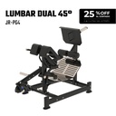 Maquina Lumbar Dual 45° - JR-PG4
