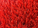 Cesped Sintetico Importado 20mm Rojo - 2 x 25 metros