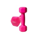 KIT mancuernas vinilicas 1kg (por par)