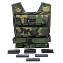 Chaleco 15kg Camuflado Militar