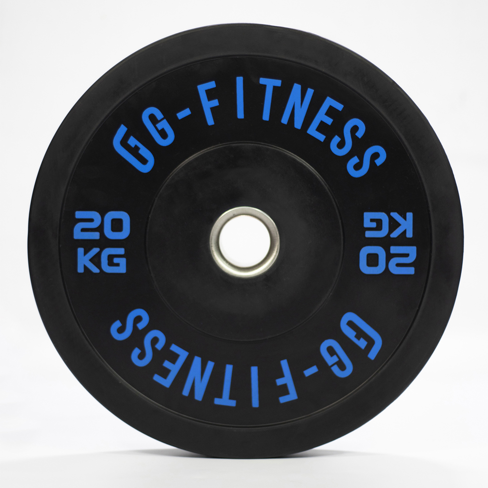 Disco Bumper Negro 20kg