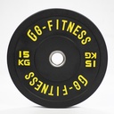 Disco Bumper Negro 15kg