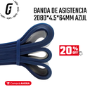 Banda de Asistencia 2080 x 4.5 x 64mm - Azul