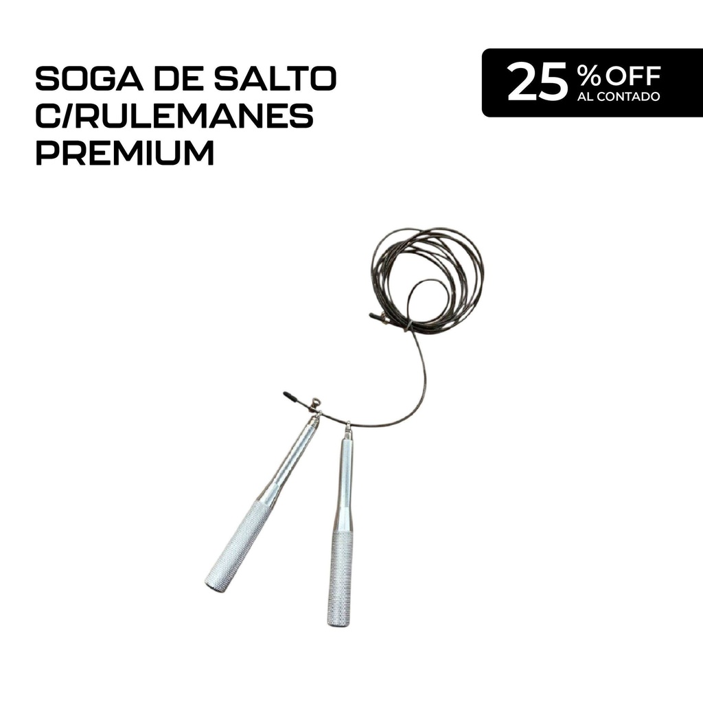 Soga de Salto c/Rulemanes PREMIUM