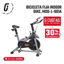 [L-001A] Bicicleta Fija Indoor Bike. MOD: L-001A + ENVIO GRATIS A TODO EL PAIS