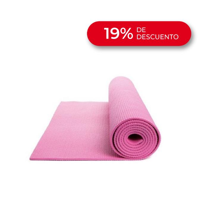 Colchoneta Mat Yoga Pilates Fitness Enrollable 6mm