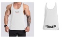 MUSCULOSA STRINGER FEARLESS FUARK BLANCO