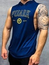 MUSCULOSA HOODIE AGILE FUARK AZUL