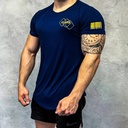 REMERA PERFORMANCE MOD SHAPE AZUL