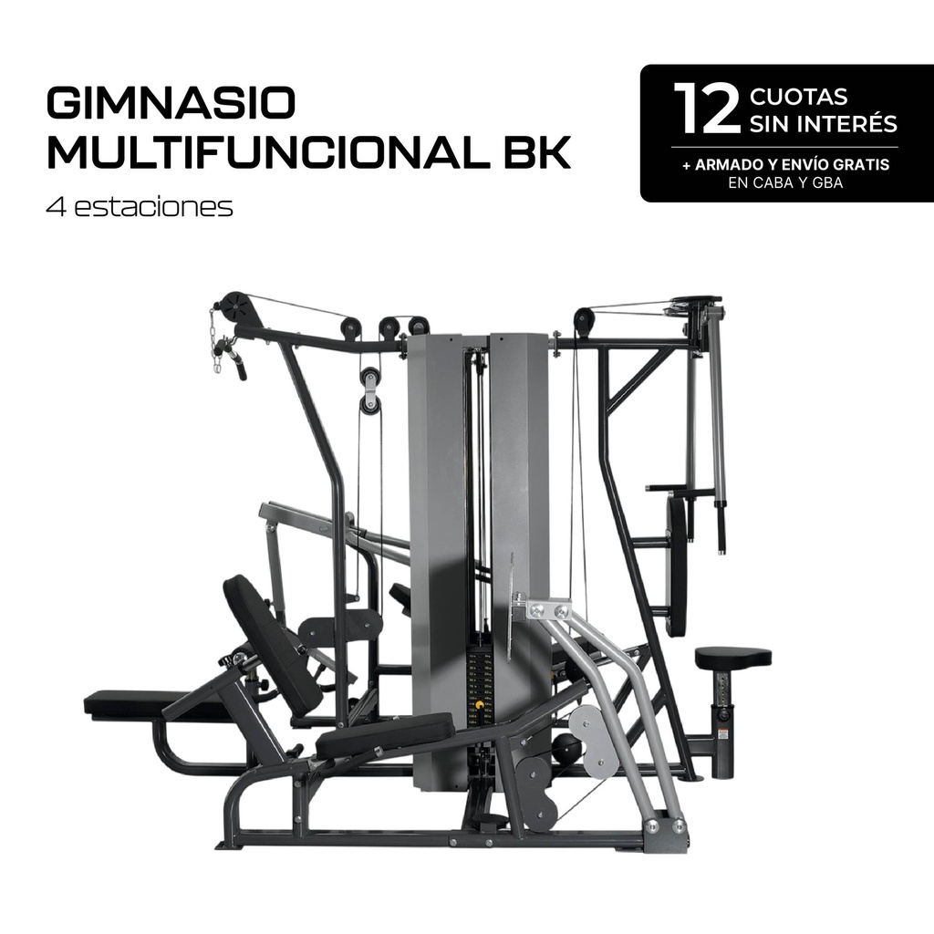 Gimnasio Multifuncional BK (4 Estaciones)