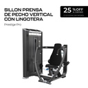 Sillon Prensa de Pecho Vertical con Lingotera - Prestige PRO