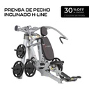 Máquina Prensa de Pecho Inclinado H-LINE
