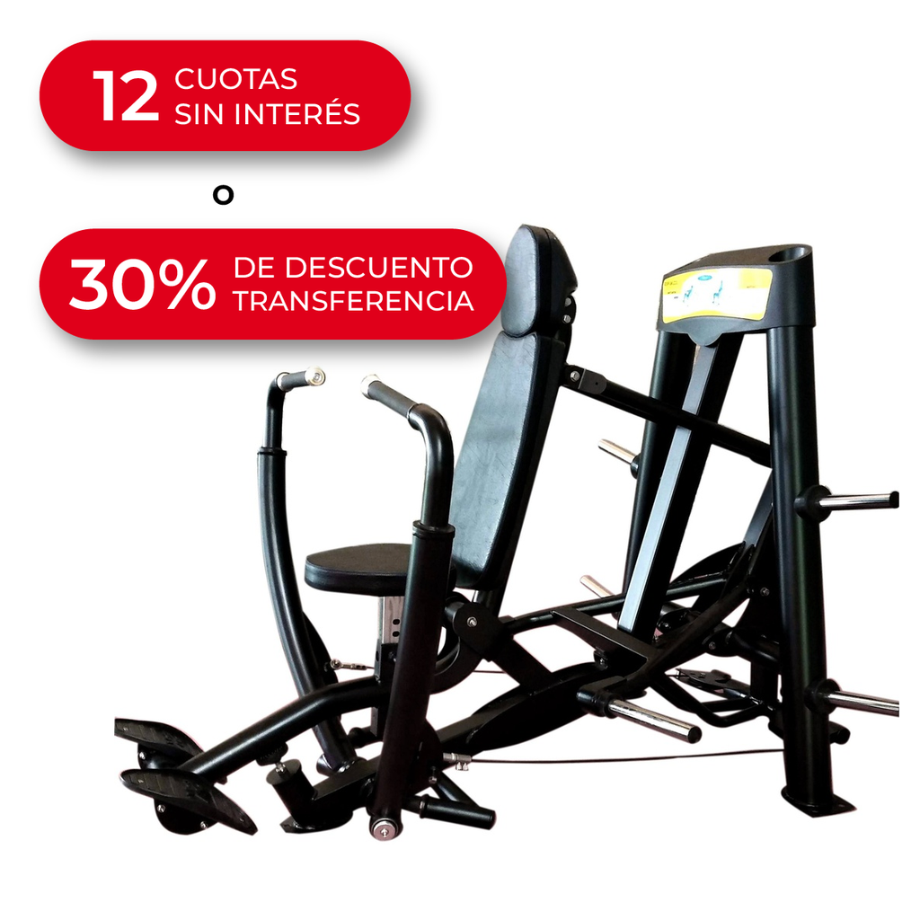 Máquina Prensa de Pecho Declinado H-LINE