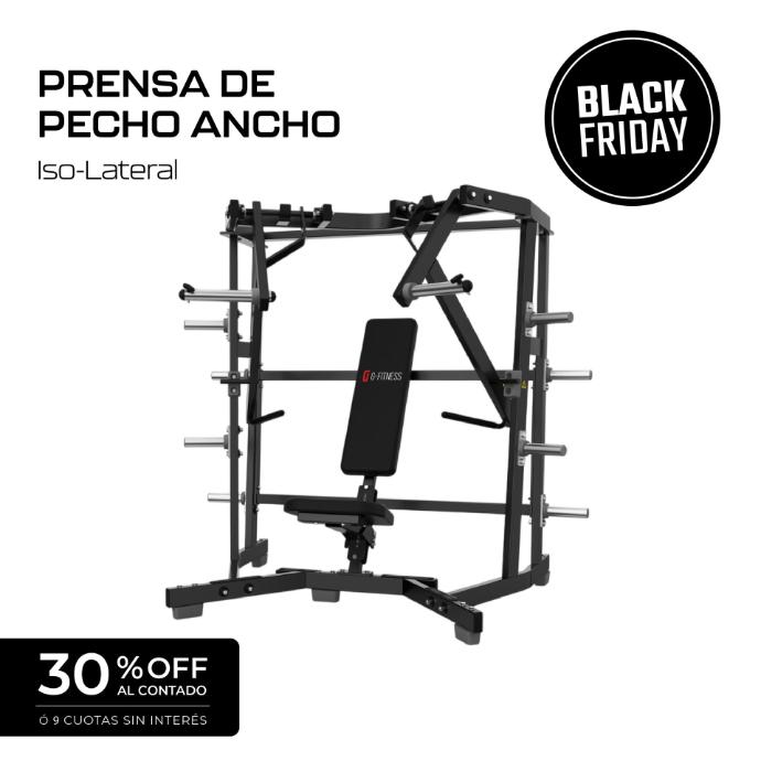 Máquina Prensa de Pecho Ancho Iso-Lateral - SM-2014