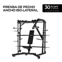 Máquina Prensa de Pecho Ancho Iso-Lateral - SM-2014