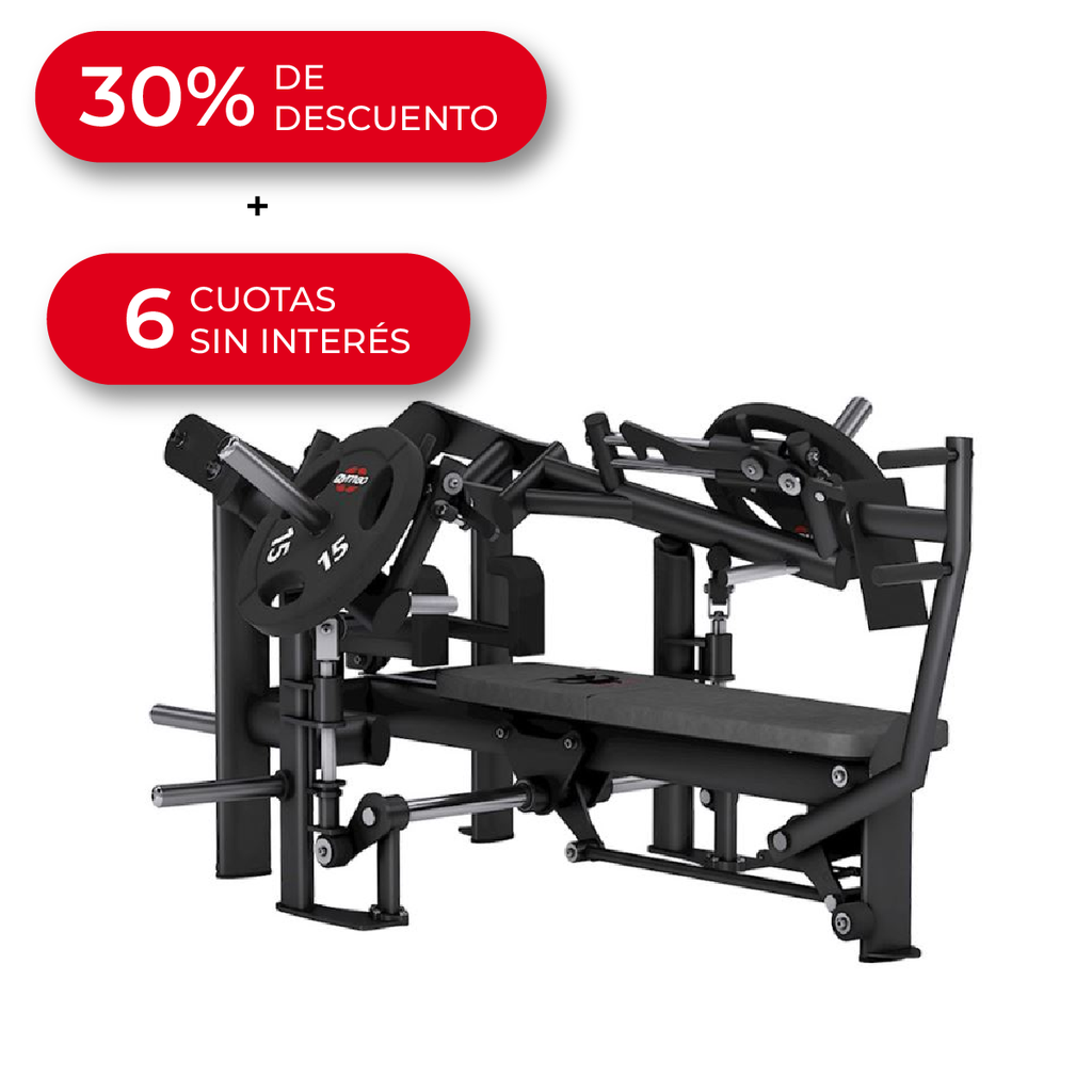 Máquina Prensa de Pecho Doble -  Pure Kraftstrong