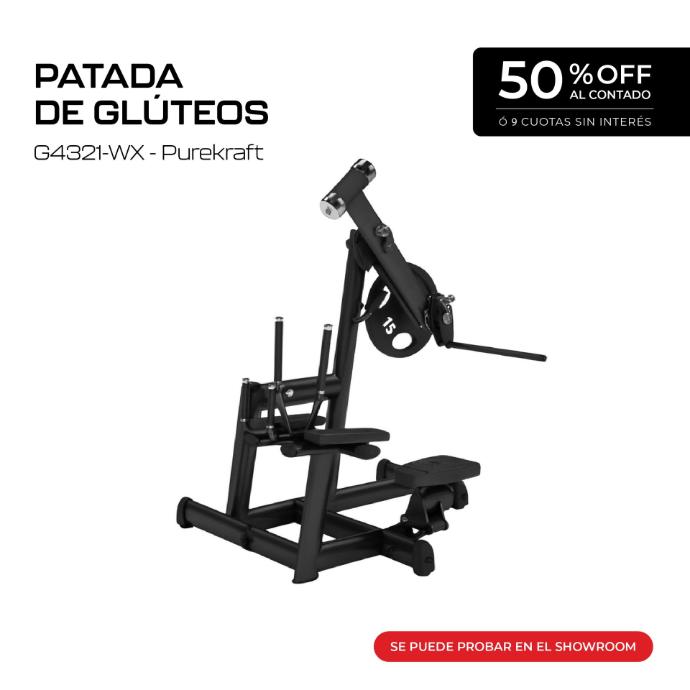 Máquina Patada de Glúteos - G4321-WX - Purekraft