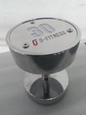 Mancuerna cromada con logo G-Fitness 30KG