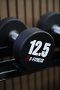Mancuerna TPU con logo G-Fitness 12,5KG
