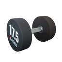 Mancuerna TPU con logo G-Fitness 17.5KG