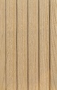 Revestimiento de Pared Interior WPC Acanalado - 2900 x 166.5 x 22 mm P005