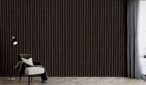 REVESTIMIENTO DE PARED ACANALADO PS 3D 2900 x 304 x 6 mm P005 JC1362-005T