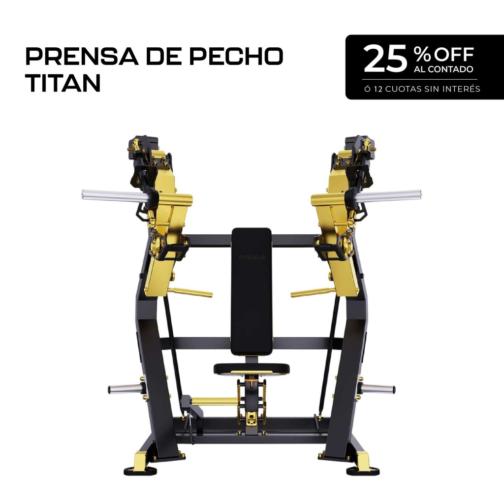 Máquina Prensa de Pecho - Y905ZA - Titan