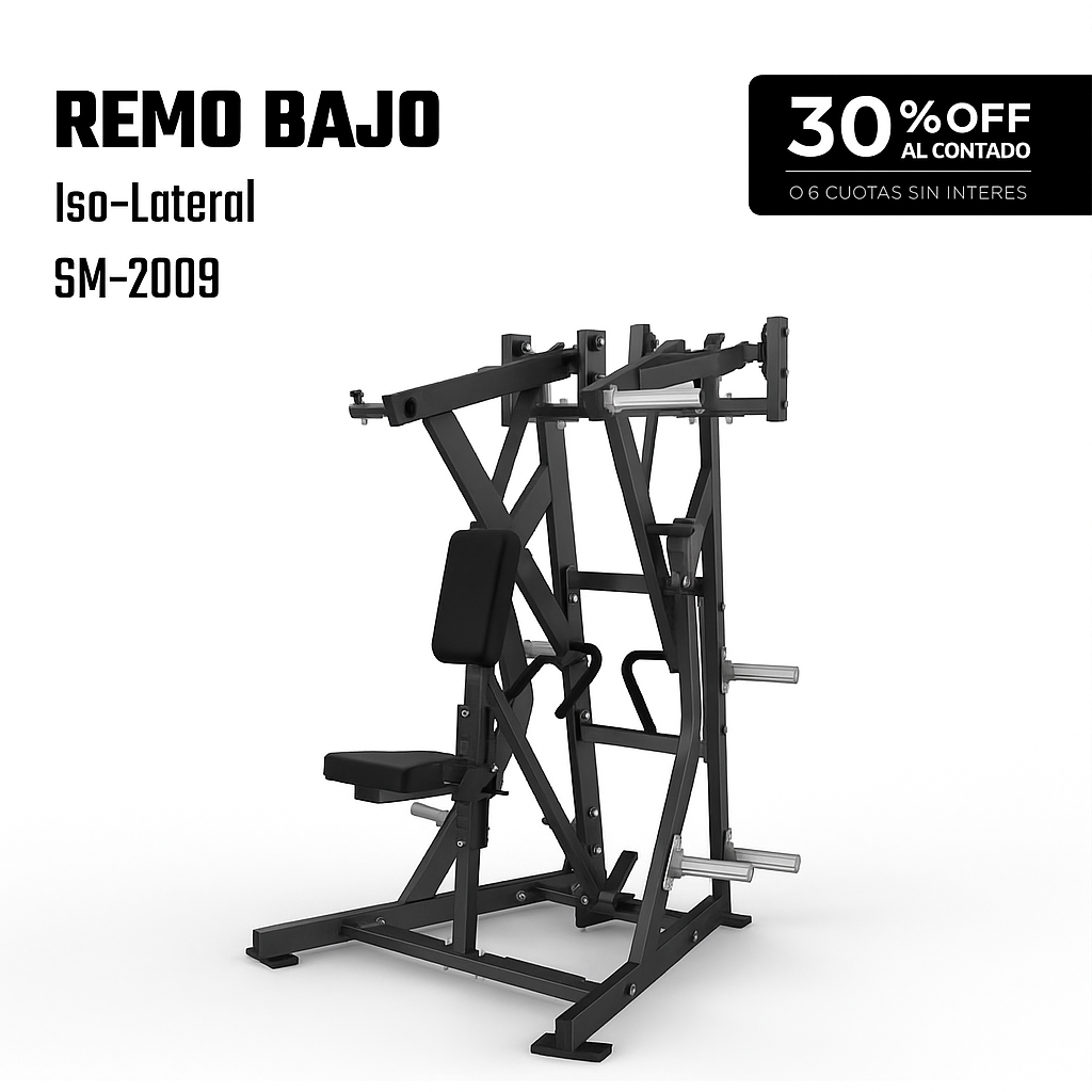 Máquina Remo Bajo Iso-Lateral - SM-2009