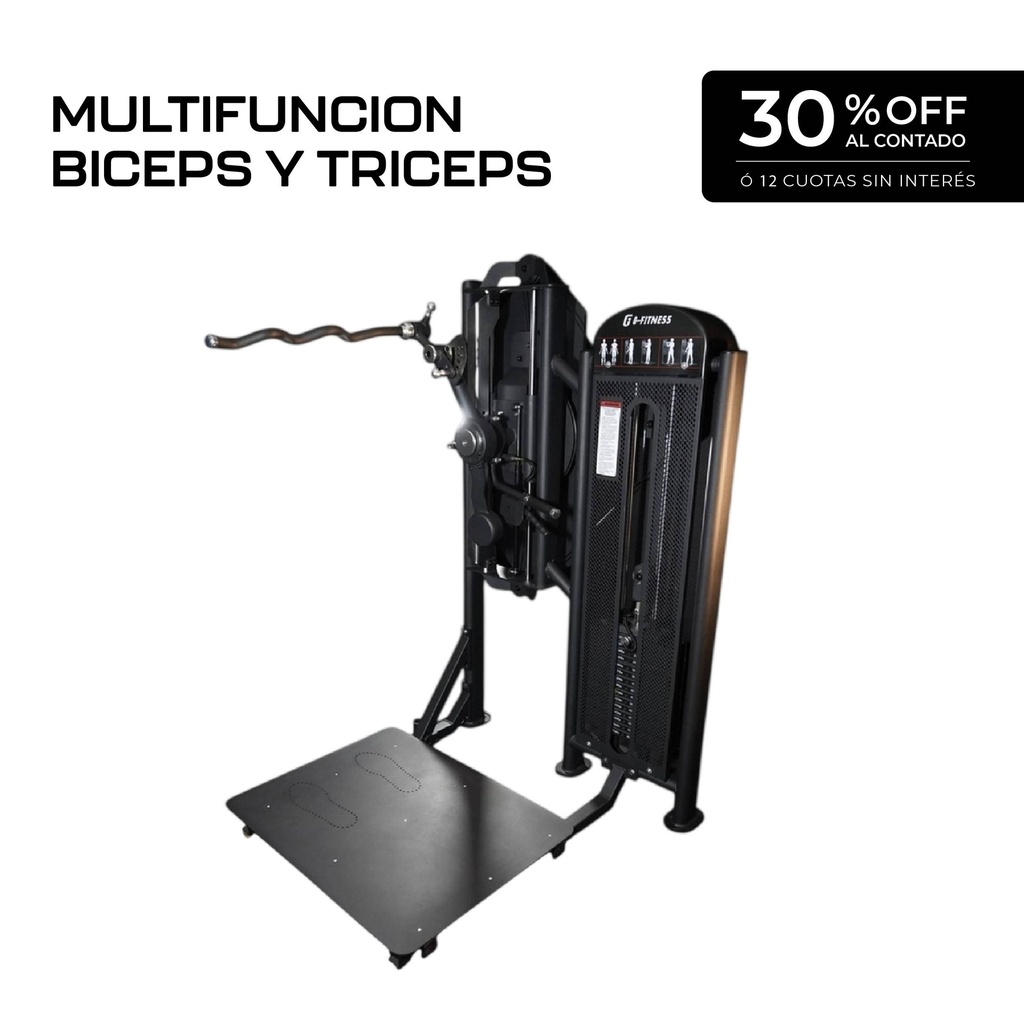 Máquina Multifuncion Biceps y Triceps - M01