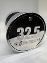 Mancuerna cromada con logo G-Fitness 32.5KG