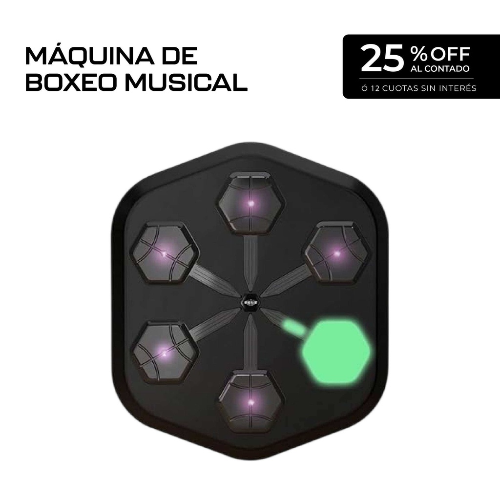 Máquina de Boxeo Musical YB18