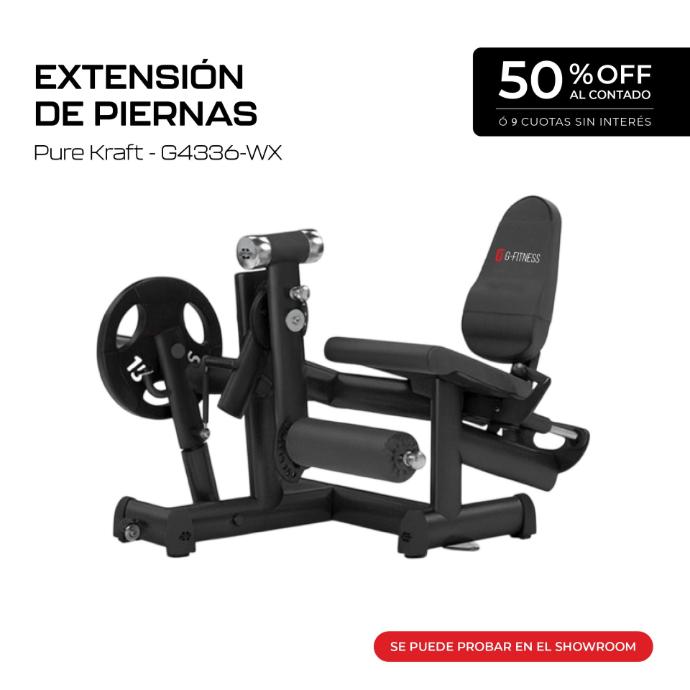 Máquina Extensión de Piernas - G4336-WX - Pure Kraft