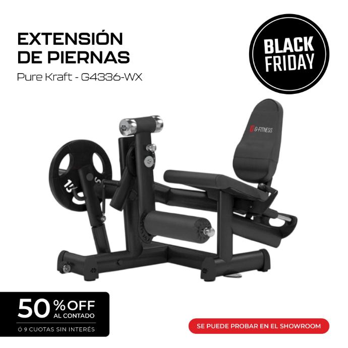 Máquina Extensión de Piernas - G4336-WX - Pure Kraft