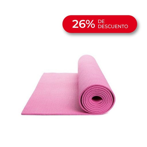Colchoneta Mat Yoga Pilates Fitness Enrollable 6mm