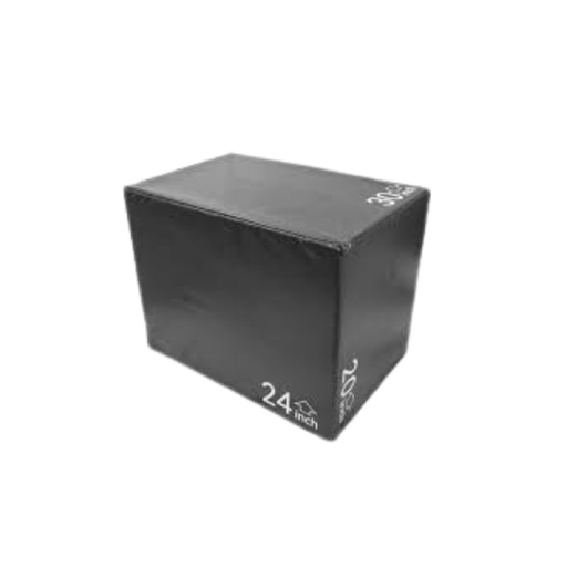 [IR7210] CAJON DE SALTO. FOAM PLYOBOX (NEGRO)
